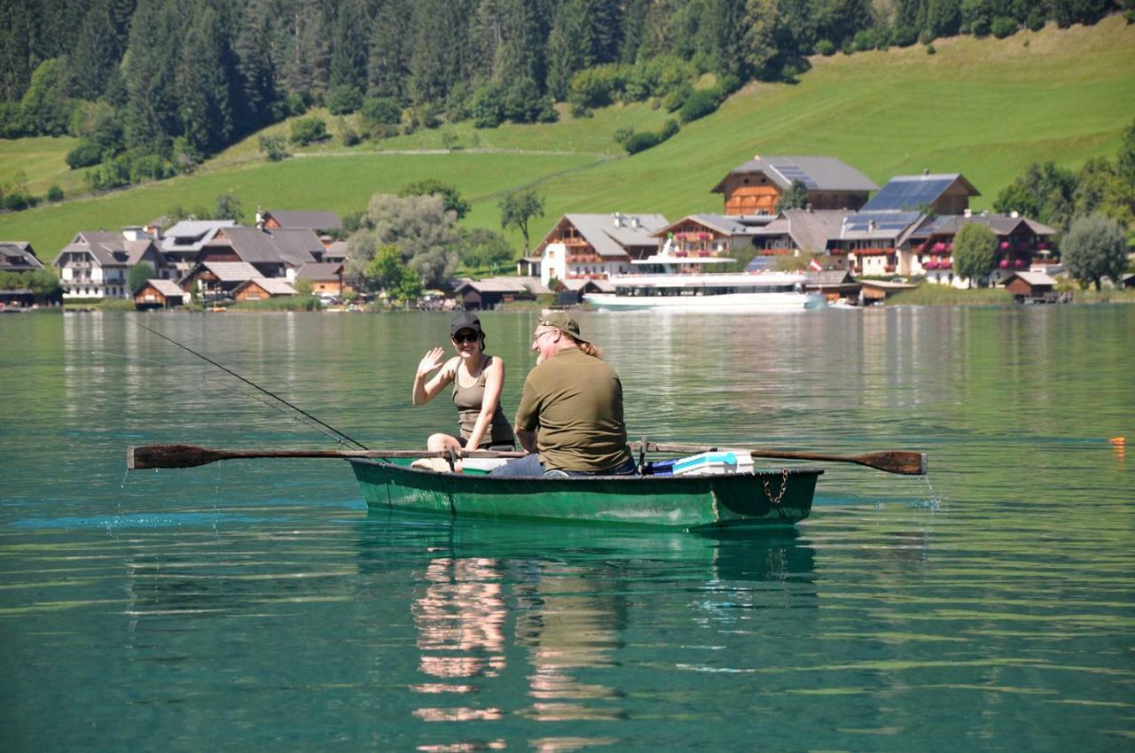 Chalets Zoehrer - Wohnen Am Wasser Weissensee Zewnętrze zdjęcie